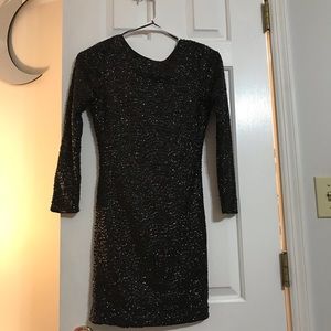 Black Sequence Dress